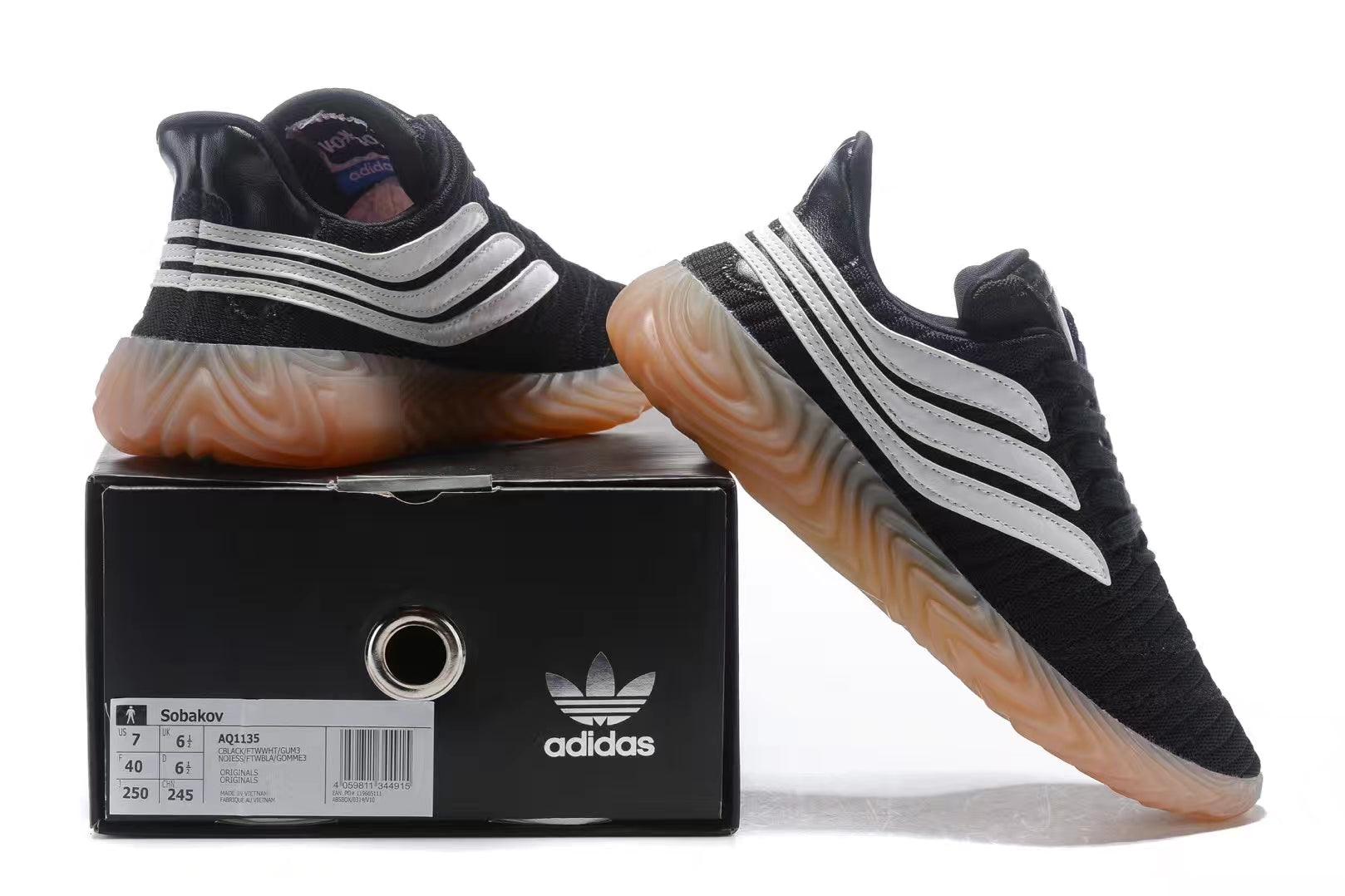 adidas sobakov black white - Obeezi