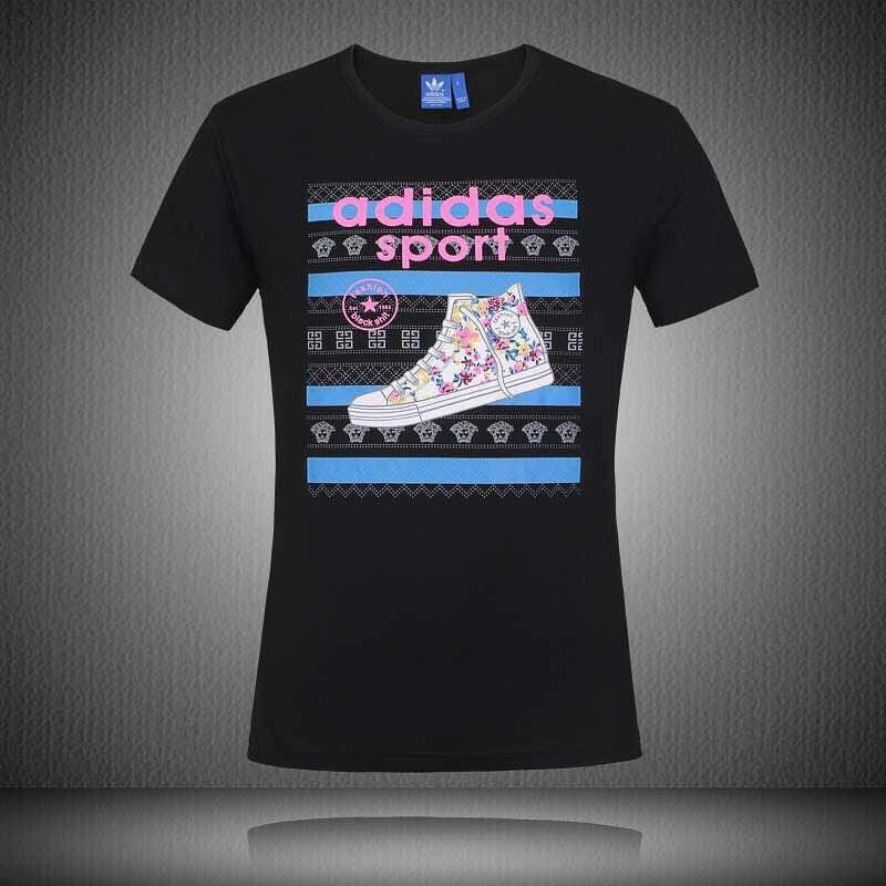 Adidas Sport Fashion Black Shit T-shirt - Obeezi