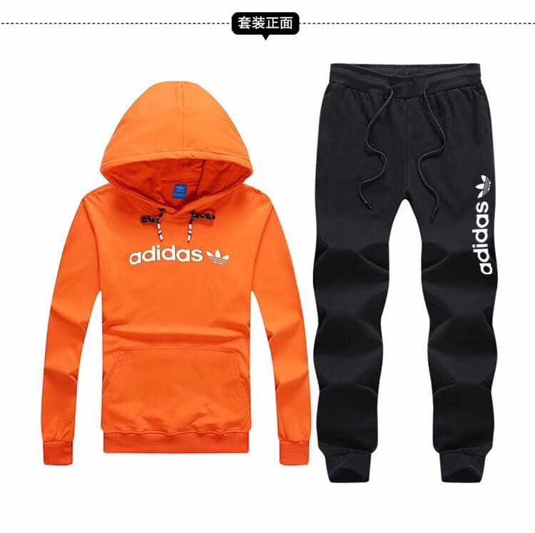 Adidas Superstar Original Orange And Black Track Suit - Obeezi