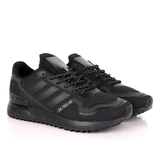 Adidas ZX 750 HD Black Sneakers - Obeezi