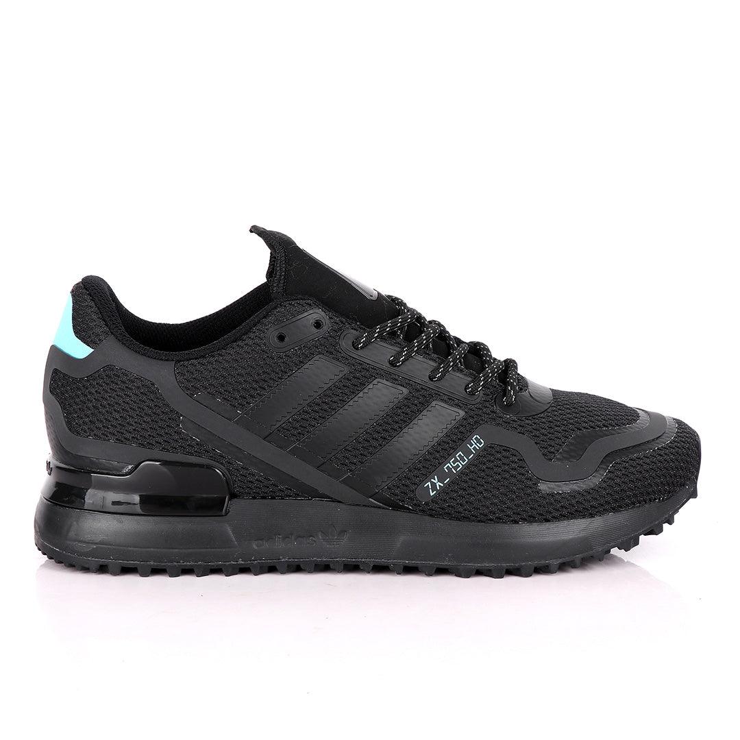 Adidas ZX 750 HD Black Sneakers - Obeezi