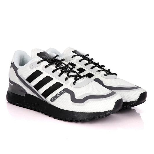 Adidas ZX 750 HD White And Grey Sneakers - Obeezi