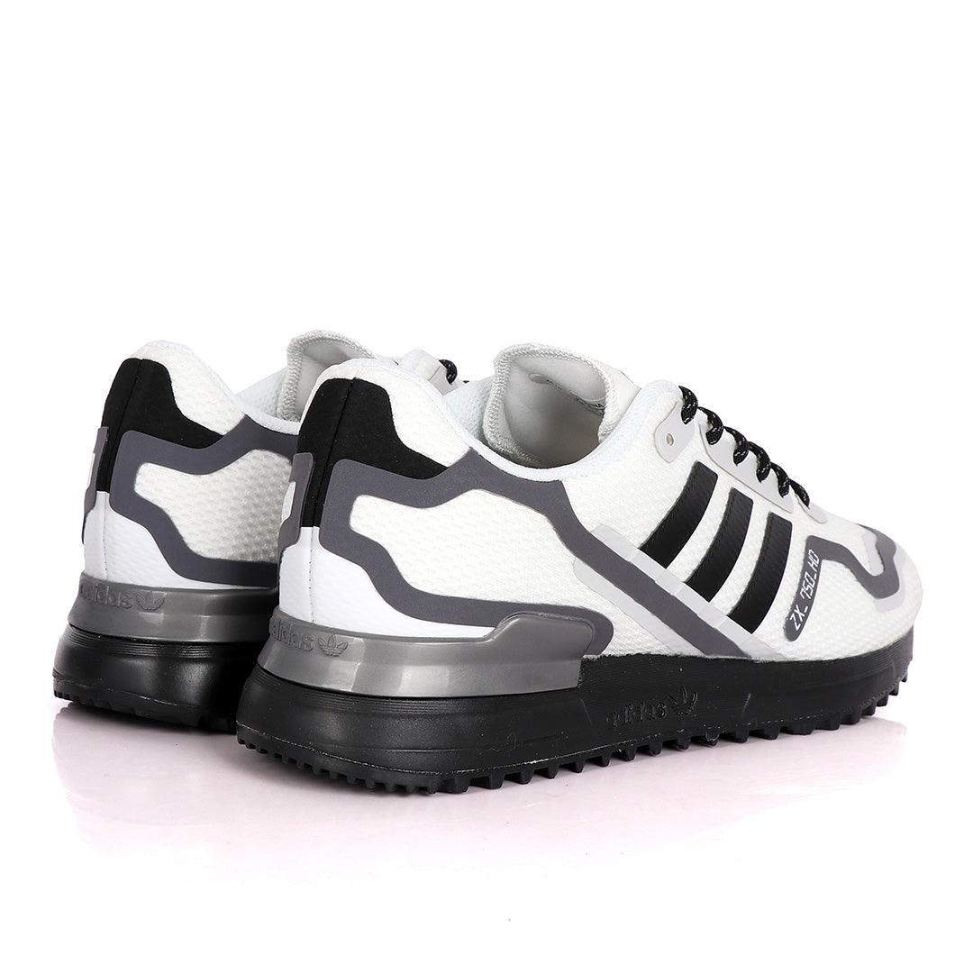 Adidas ZX 750 HD White And Grey Sneakers - Obeezi
