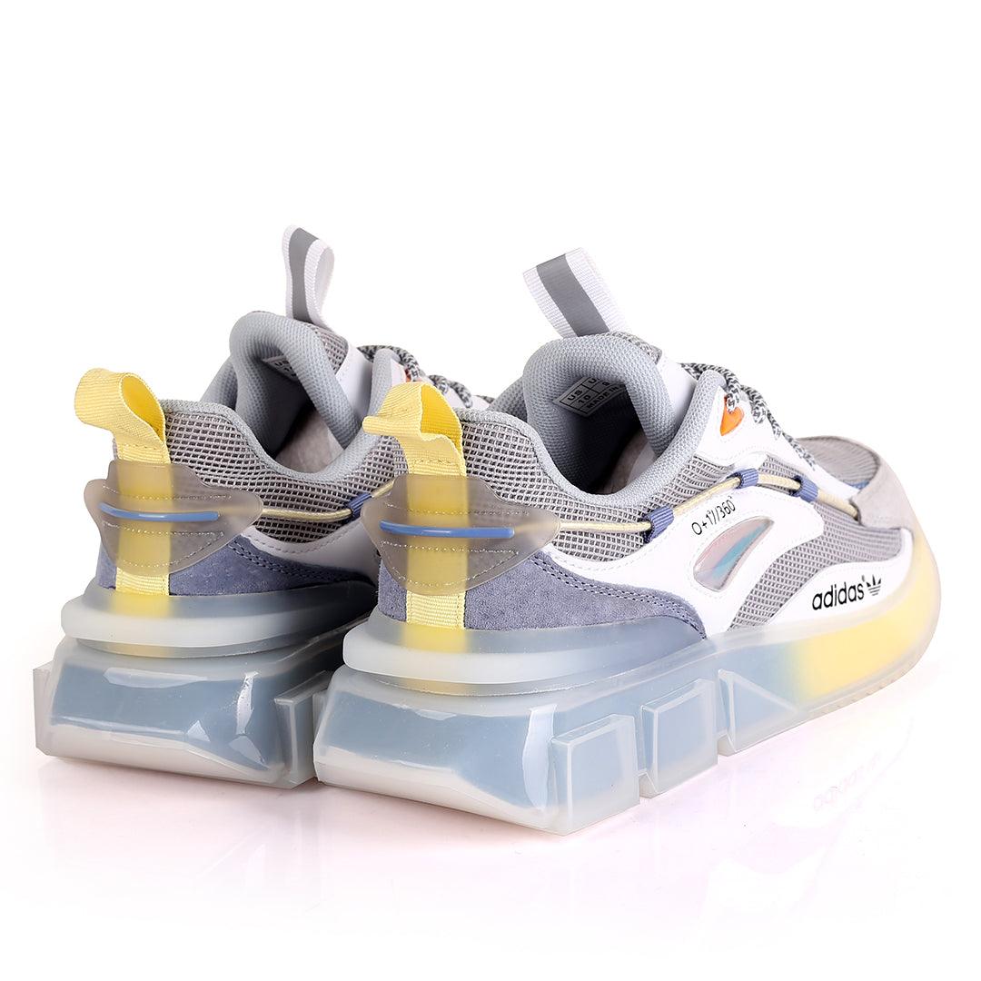 Adids Dynamic 360 White Designed Sneakers - Obeezi.com