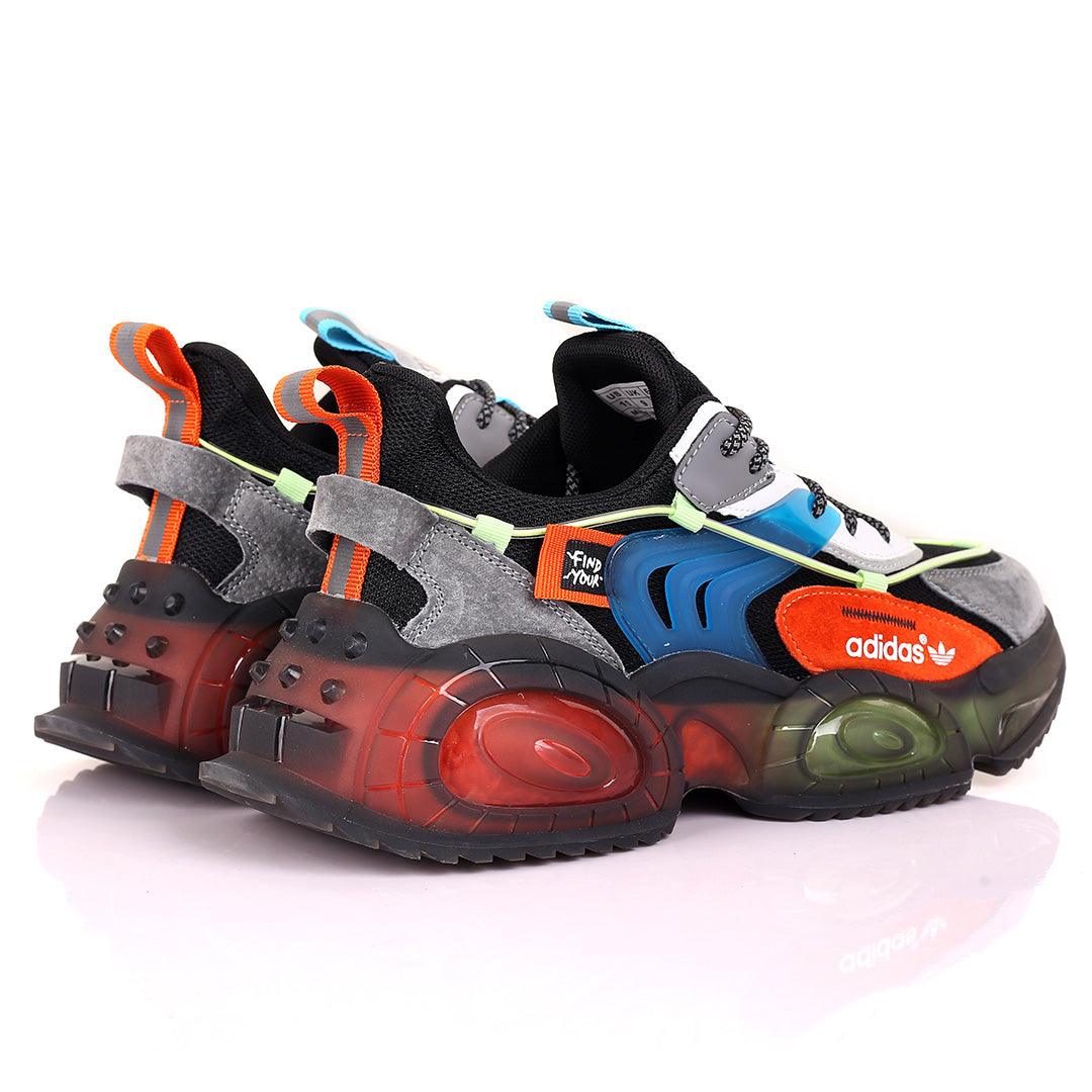 Adids MHP Multi-Coloured Designed High Heel Sneakers - Obeezi.com