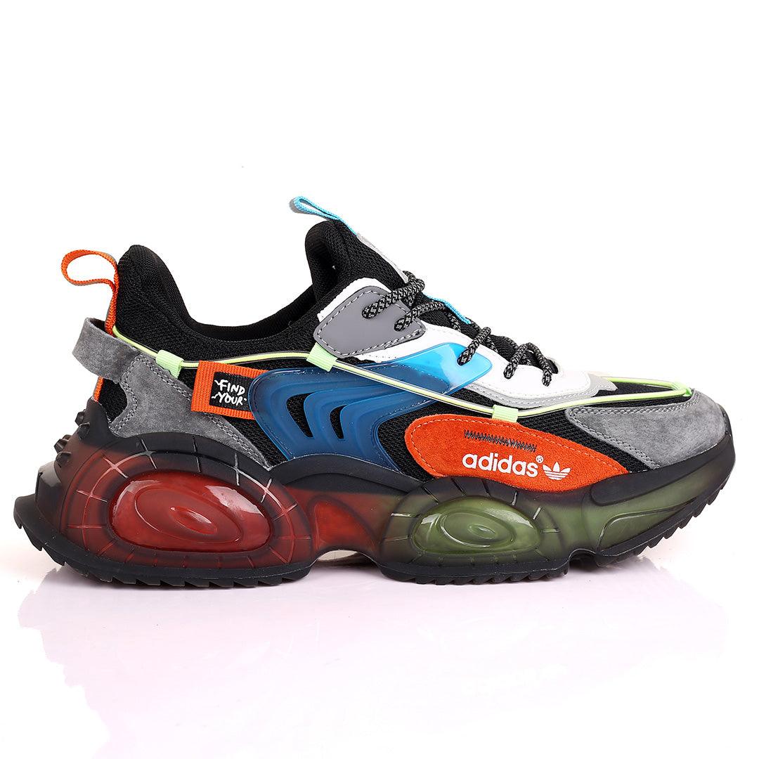 Adids MHP Multi-Coloured Designed High Heel Sneakers - Obeezi.com