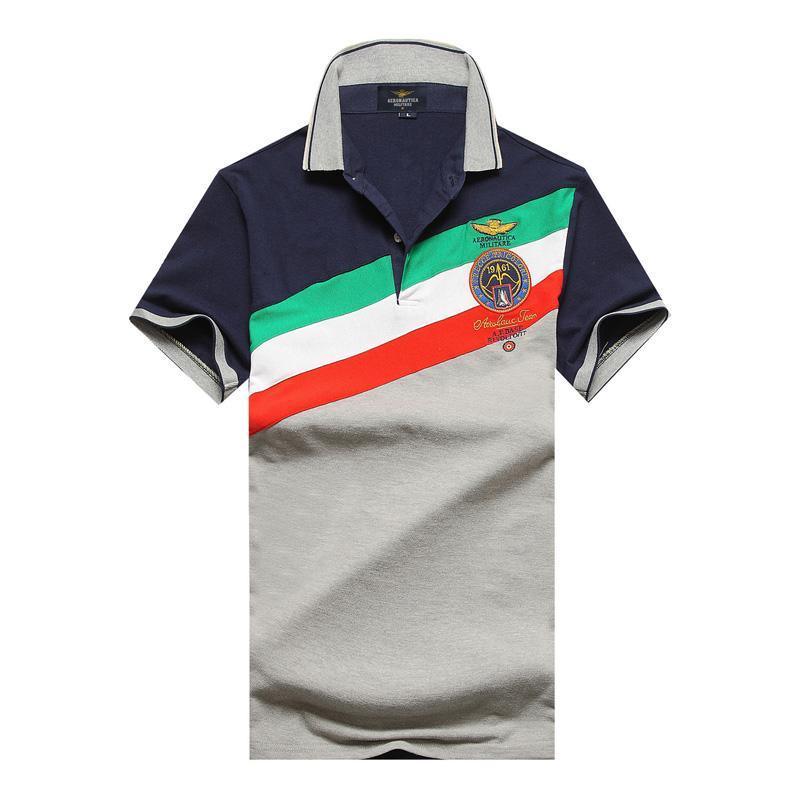 Aeronautica Millitare 1961 A.F Base Rivoltovit Multi Shade of Colours Shorts Polo - Obeezi