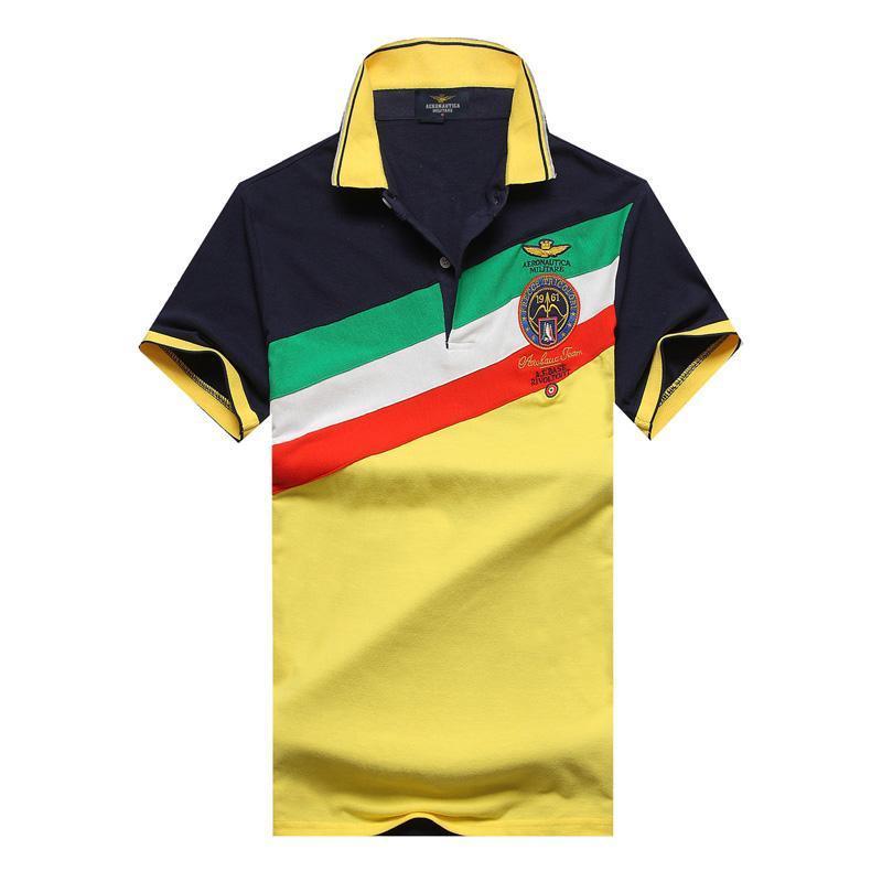 Aeronautica Millitare 1961 Jean Rivoltovit Multicoloured Shorts Polo - Obeezi