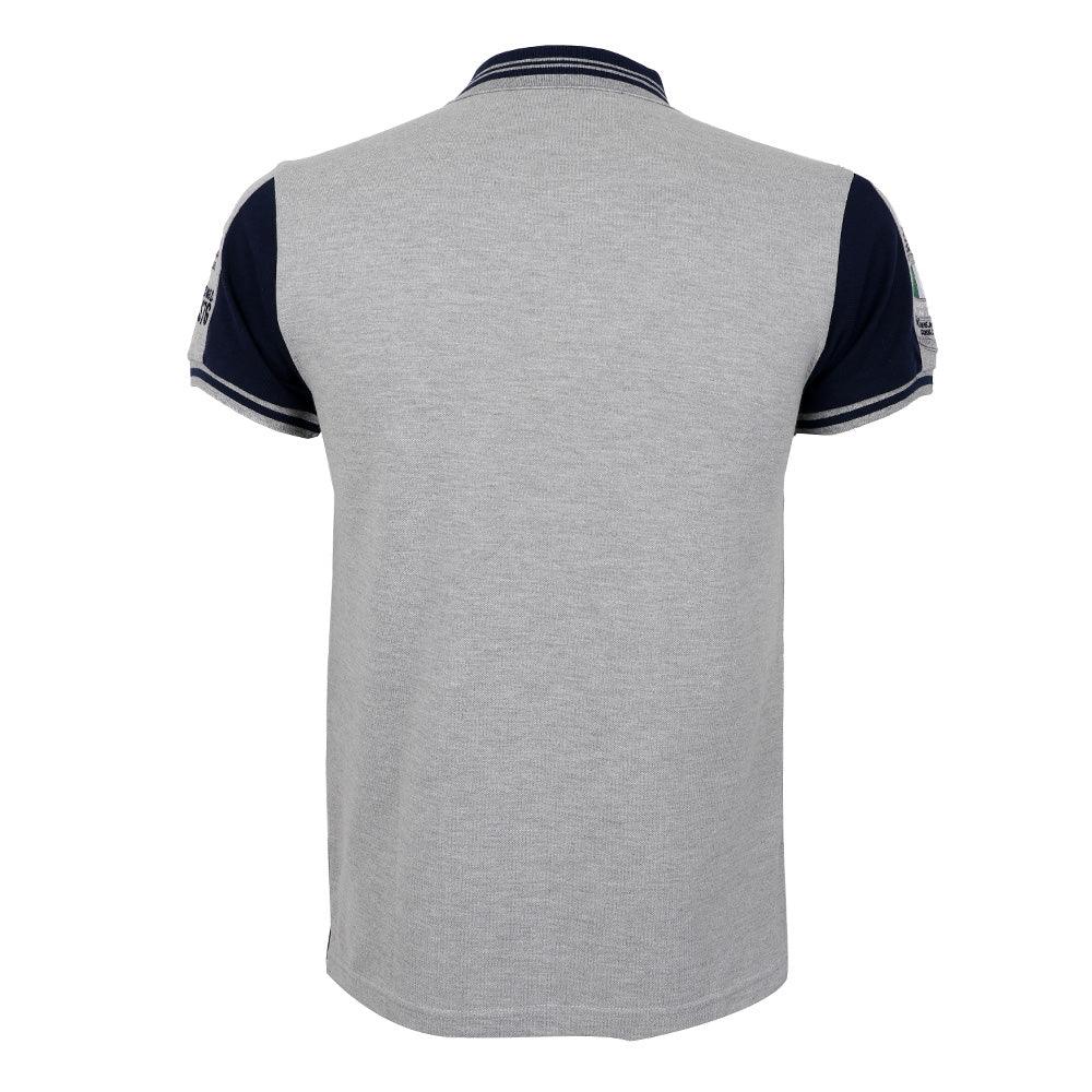 Aeronautical Militare Men Grey Short Sleeve Polo - Obeezi