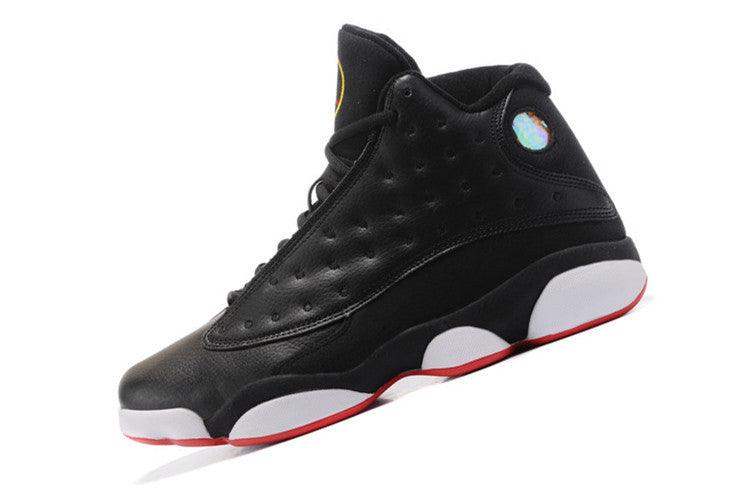 Air Jordan 13 Playoffs Black Red Hightop Sneakers - Obeezi