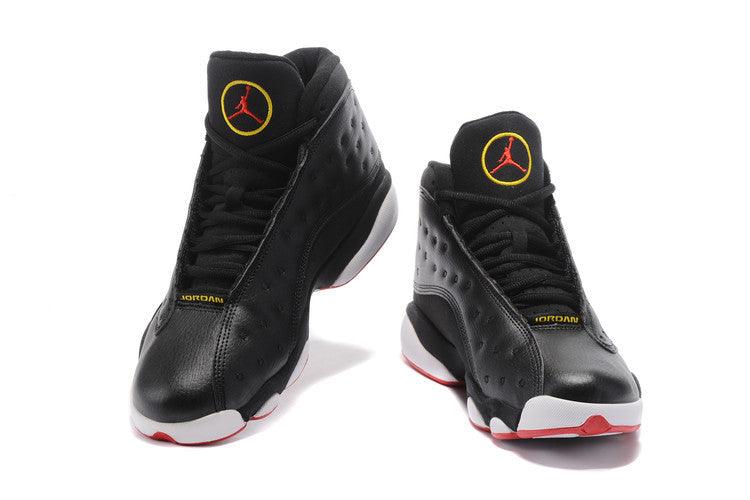 Air Jordan 13 Playoffs Black Red Hightop Sneakers - Obeezi