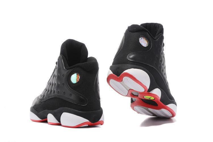 Air Jordan 13 Playoffs Black Red Hightop Sneakers - Obeezi