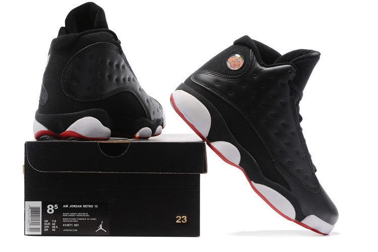 Air Jordan 13 Playoffs Black Red Hightop Sneakers - Obeezi