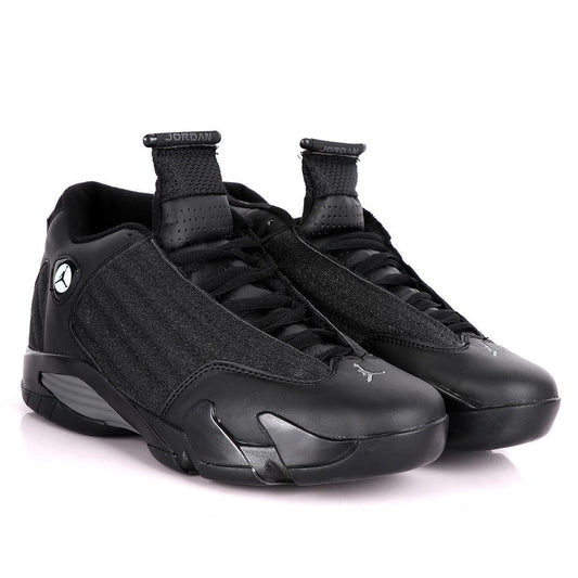 Air Jordan 14 Retro All Black Bumblebee Bourdon Sneakers - Obeezi