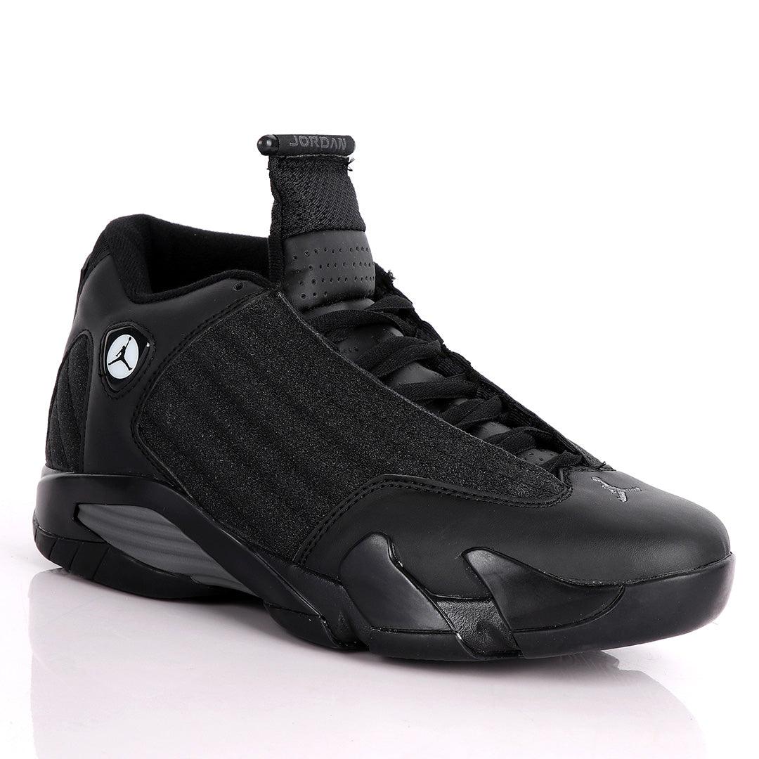 Air Jordan 14 Retro All Black Bumblebee Bourdon Sneakers - Obeezi