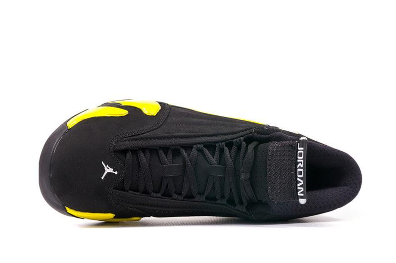Air Jordan 14 Thunder Black/Vibrant Yellow-White - Obeezi