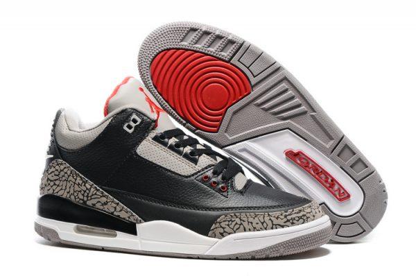 Air Jordan 3 OG Retro Black Cement Basket Ball Sneaker - Obeezi
