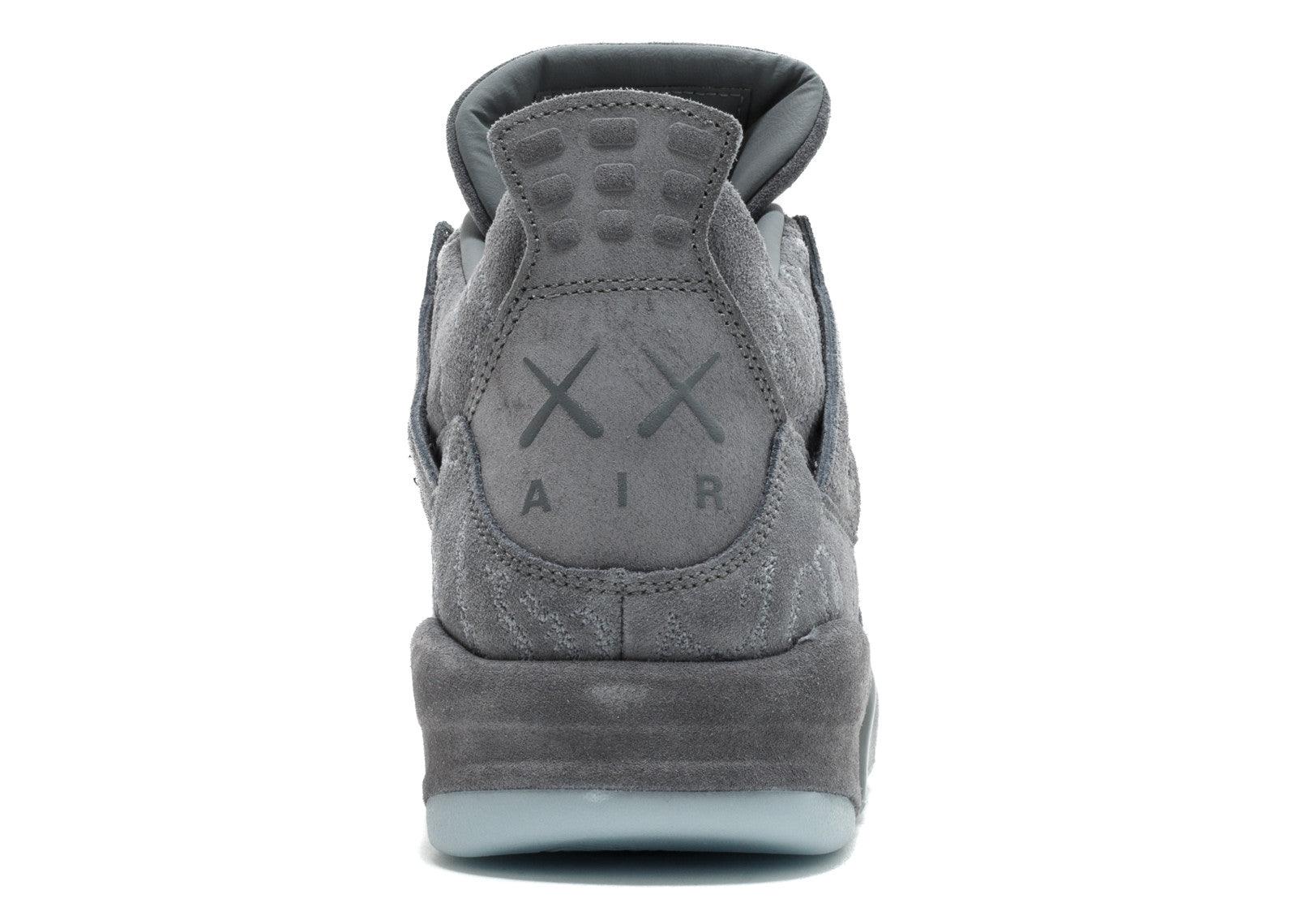 Air Jordan 4 Retro Particle Grey Sneakers - Obeezi