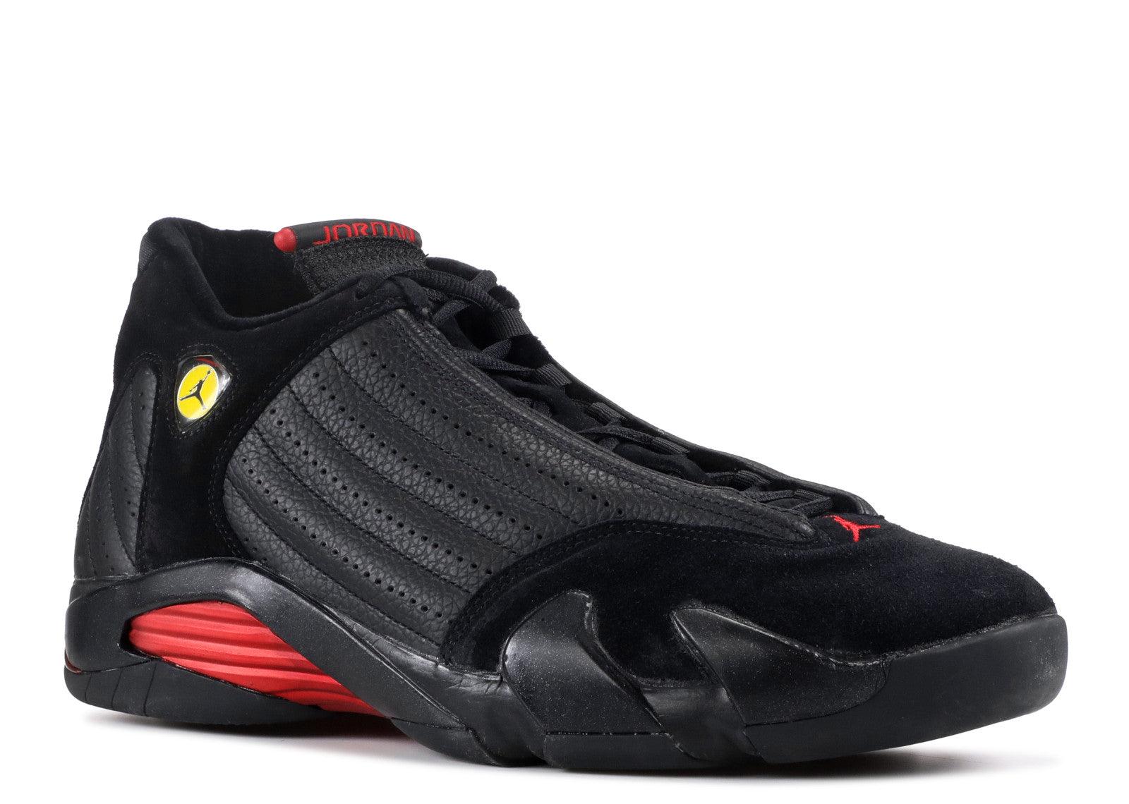 AIR JORDAN AIR JORDAN 14 RETRO BLACK RED - Obeezi