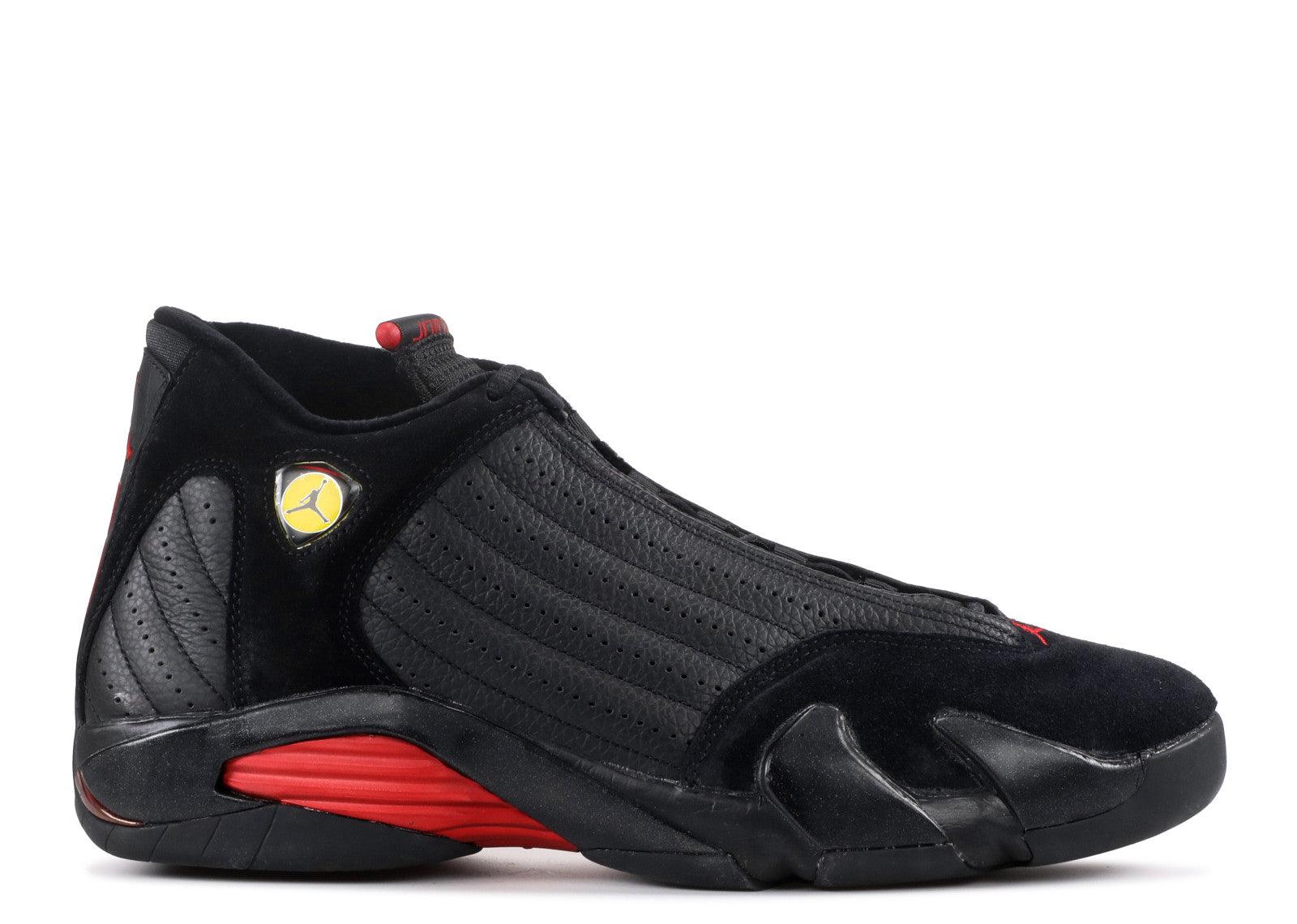 AIR JORDAN AIR JORDAN 14 RETRO BLACK RED - Obeezi