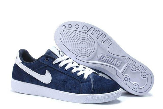 Air Jordan Sky High OG Suede Blue White Men's Running Shoes - Obeezi