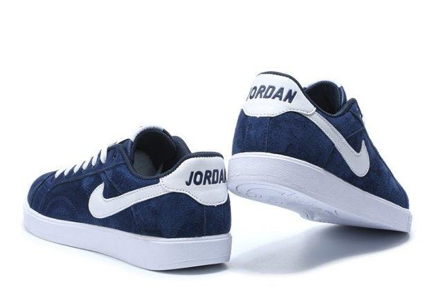 Air Jordan Sky High OG Suede Blue White Men's Running Shoes - Obeezi