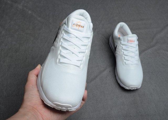 Air Max Zero Off White White Total Orange Black Mens Running Shoes - Obeezi