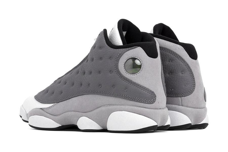 AJ 13 Retro Men's Basketball Sneakers White-Grey - Obeezi