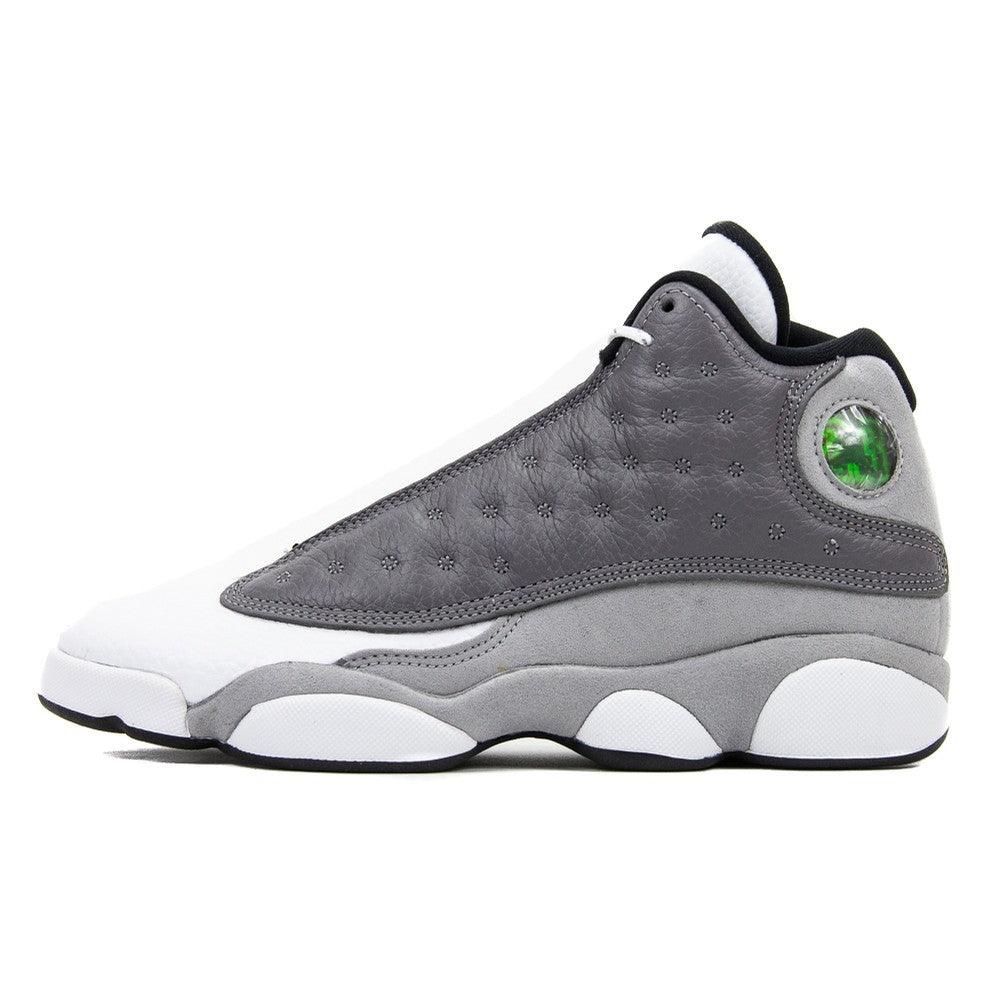 AJ 13 Retro Men's Basketball Sneakers White-Grey - Obeezi
