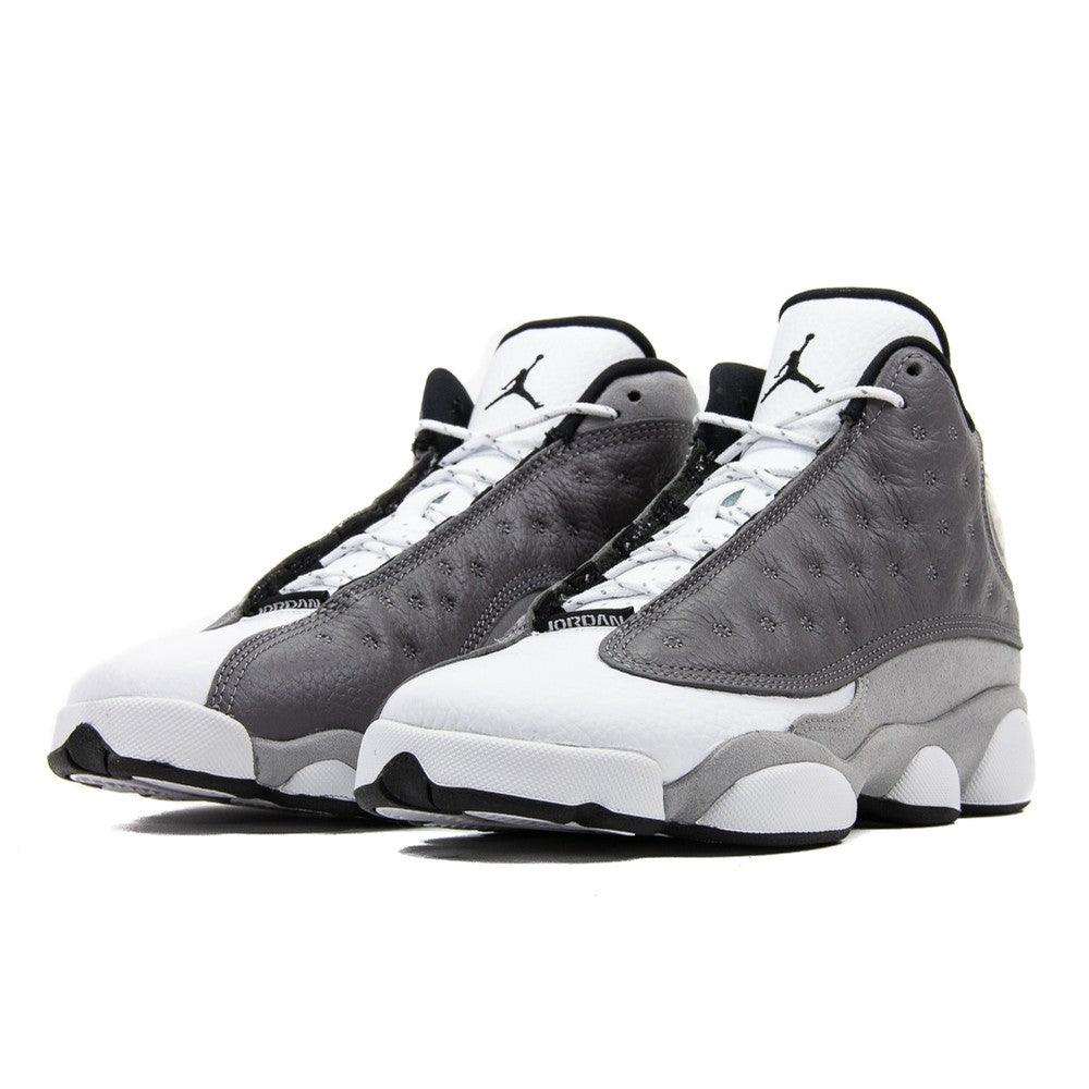 AJ 13 Retro Men's Basketball Sneakers White-Grey - Obeezi