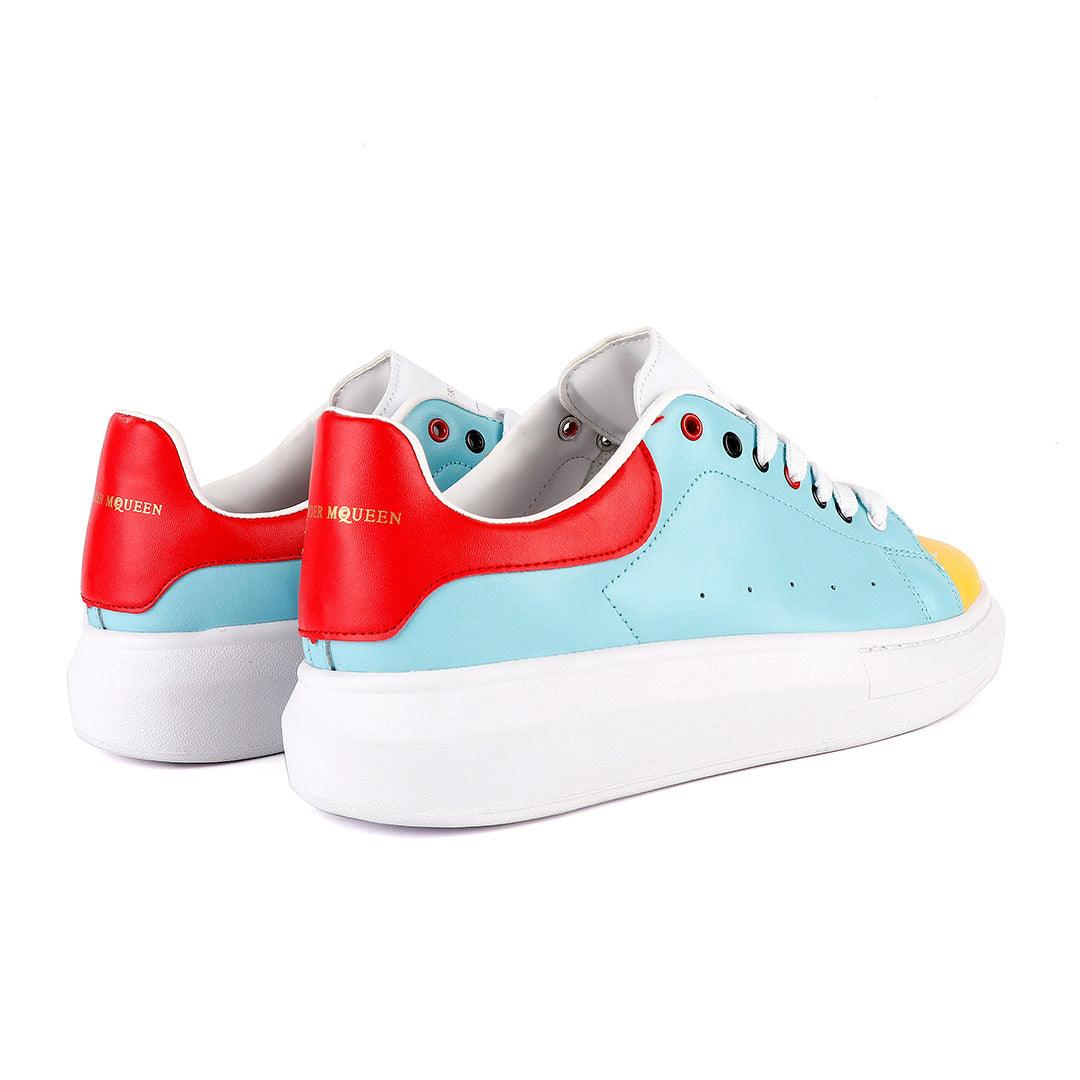 Alexander Mcqueen Men's Multicolor Sneaker - Obeezi