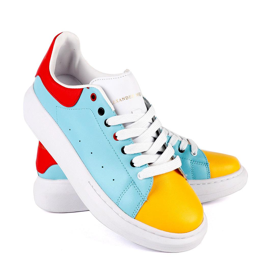 Alexander Mcqueen Men's Multicolor Sneaker - Obeezi