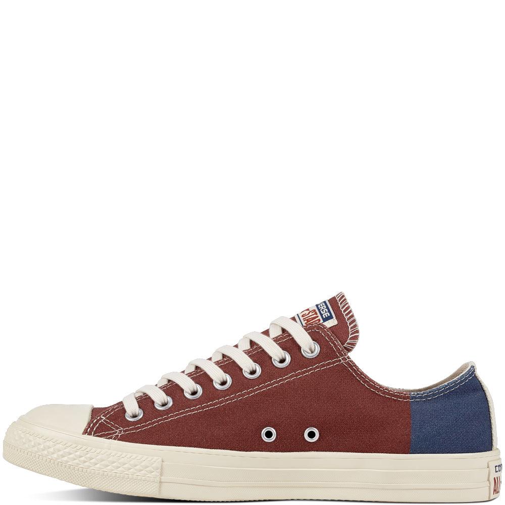 All Star Converse Mens And Womens Brown Blue Sneakers - Obeezi