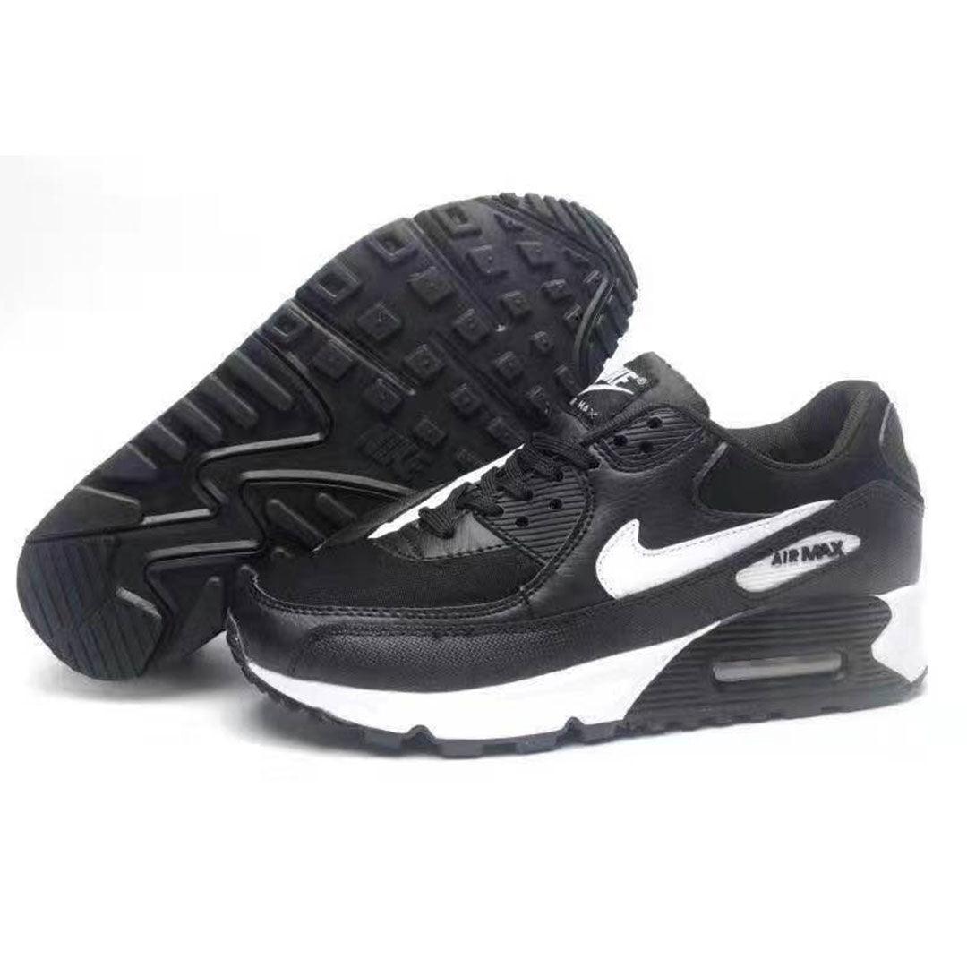 AM 95 Black White Running Sneakers - Obeezi