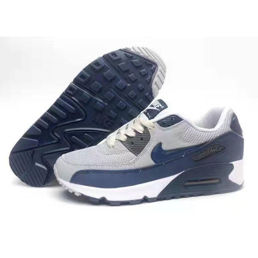 AM 95 Blue Grey Red Running Sneakers - Obeezi