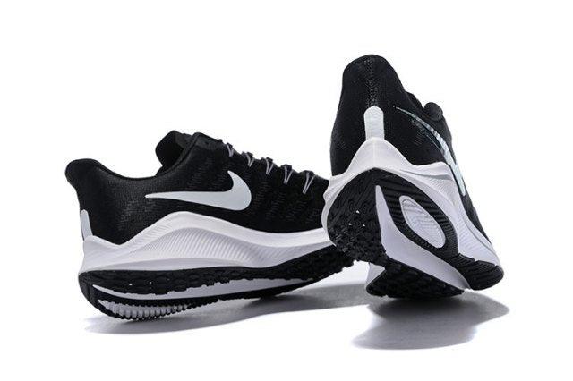 AM Zoom Vomero 14 Black White Sneakers - Obeezi