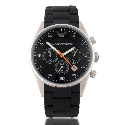 Analogue Silicon Black Wrist Watch - Obeezi.com