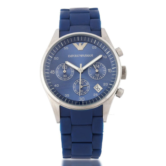 Analogue Silicon Royal Blue Wrist Watch - Obeezi.com