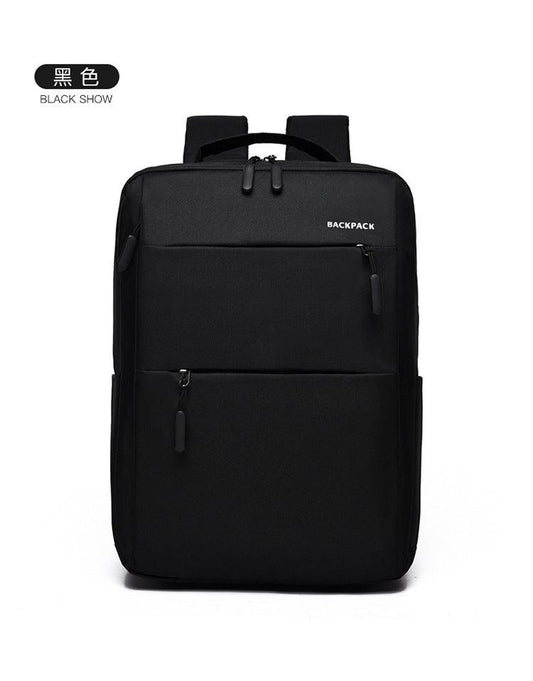 Anti-Theft Quick Response Backpack Bags With Usb Port -Black - Obeezi.com