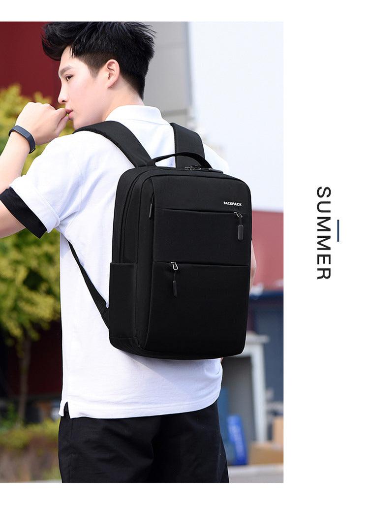Anti-Theft Quick Response Backpack Bags With Usb Port -Black - Obeezi.com