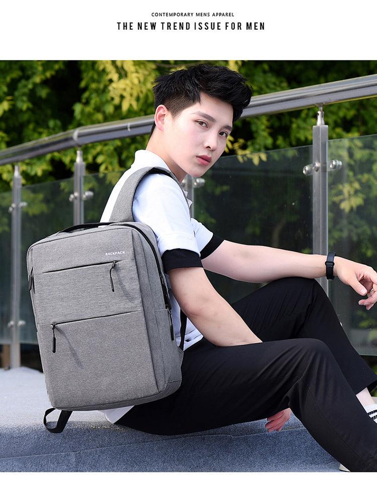 Anti-Theft Quick Response Backpack Bags With Usb Port -Blue - Obeezi.com