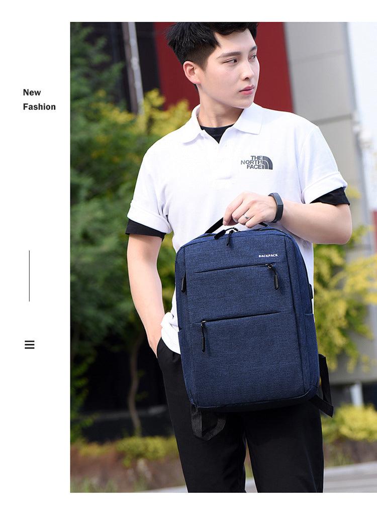 Anti-Theft Quick Response Backpack Bags With Usb Port -Grey - Obeezi.com