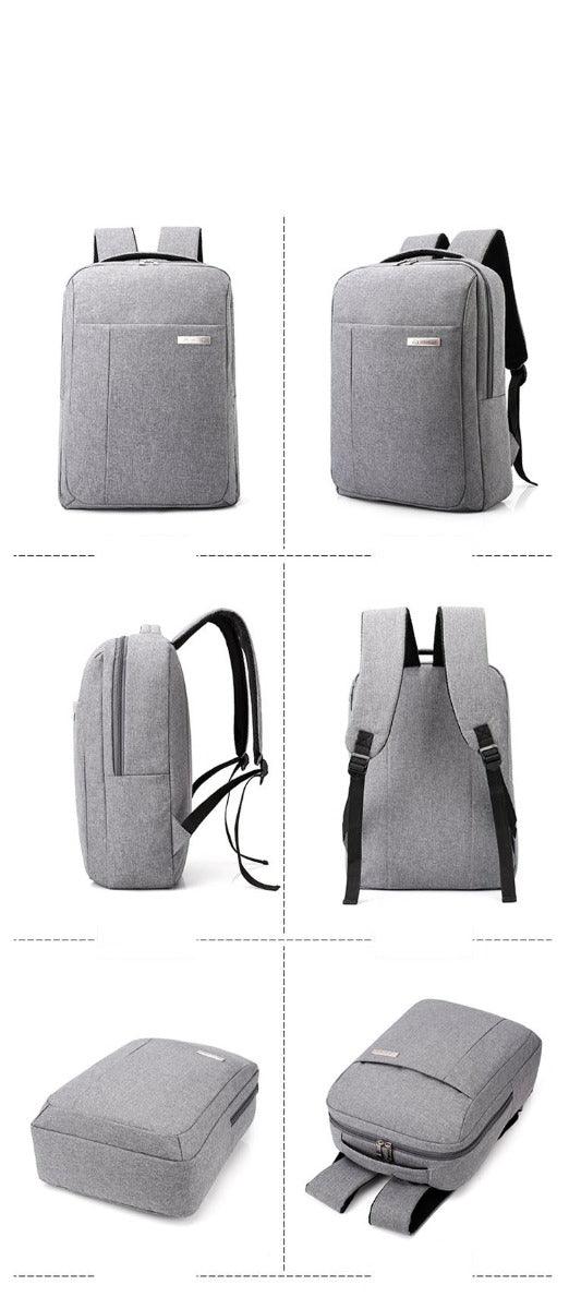 Anti-Theft Smart Backpack & Laptop Outdoor Bags With Large Capacity - Grey - Obeezi.com