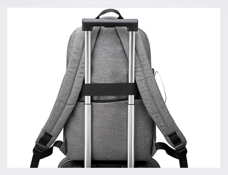 Anti Theft WaterProof Smart Camouflage BackPack with USB Port-Grey - Obeezi.com