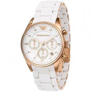 AR5919 White Women's Wrist Watch - Obeezi.com