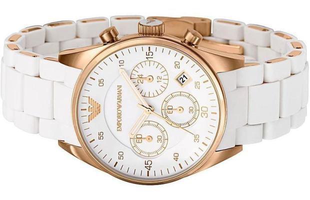 AR5919 White Women's Wrist Watch - Obeezi.com