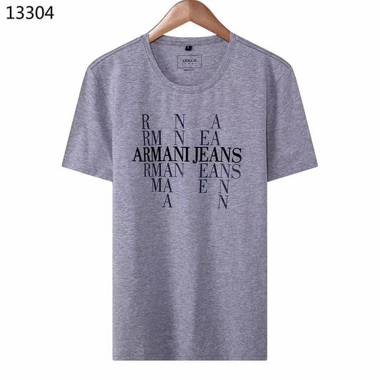 Armani Jeans Shortsleeve T-shirt-Grey - Obeezi
