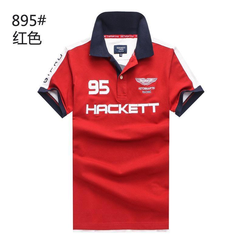 Aston Martin 95 Hacket Red Polo Shirt - Obeezi