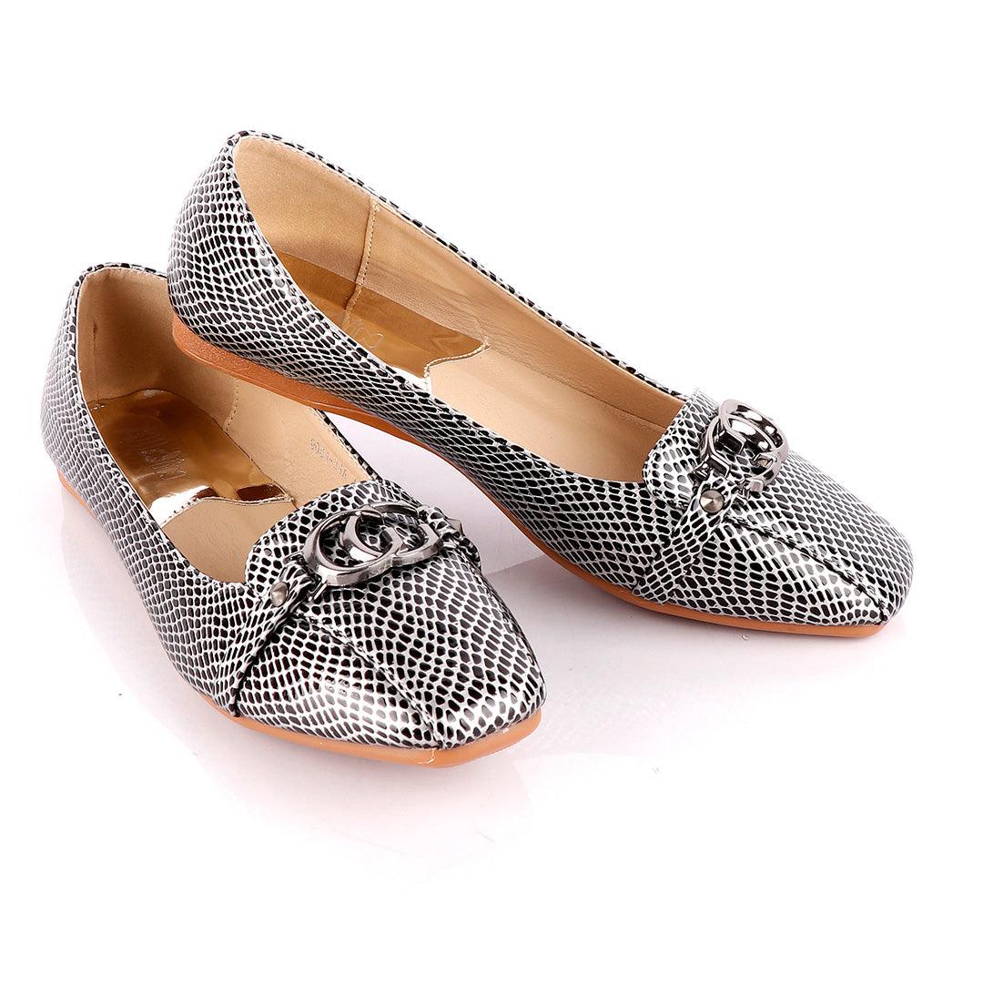 Atmosphere Office Fashion Female Flat Black shoe - Obeezi