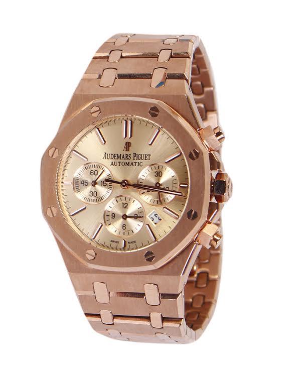 Audemars Piguet Royal Oak Chronograph from the 2016 yellow gold collection - Obeezi.com